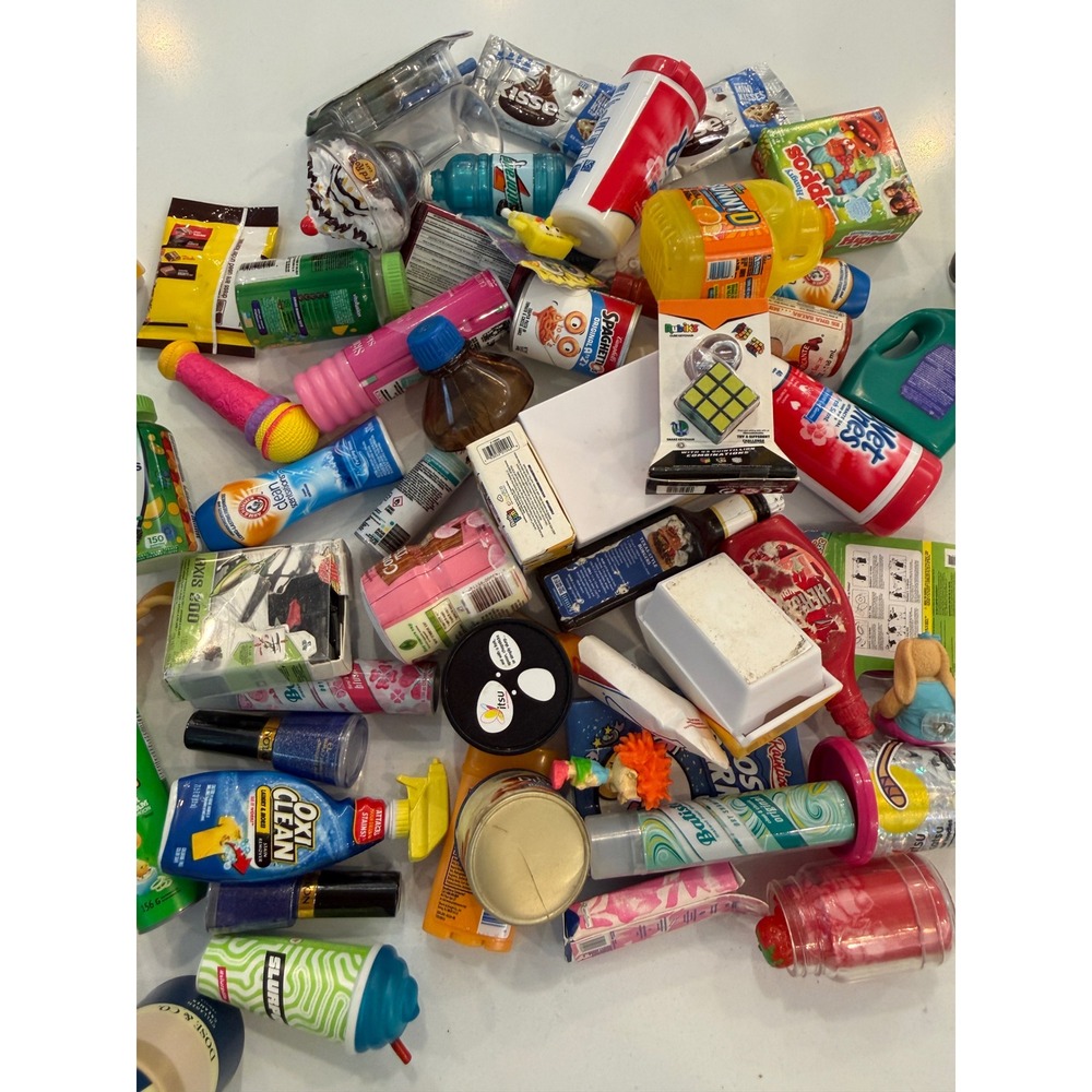 Zuru Mini Brands Huge Lot 5 Surprise Miniature Toys Food Snacks Household Misc